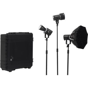 Aputure Storm 80c LED Monolight 3-Light Kit