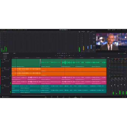 how to zoom in on davinci resolve 17