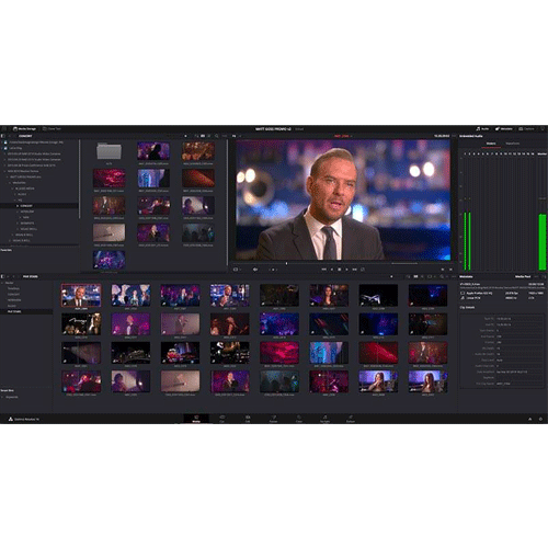 how to zoom in on davinci resolve 17