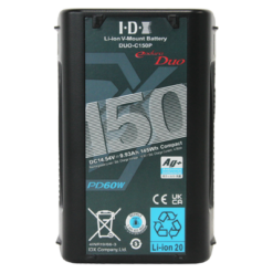 IDX DUO-C150P BATTERY front
