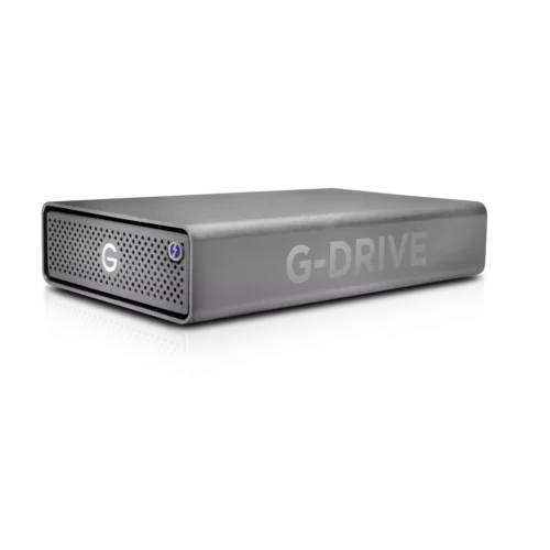 Sandisk G-Drive Pro Studio SSD angle