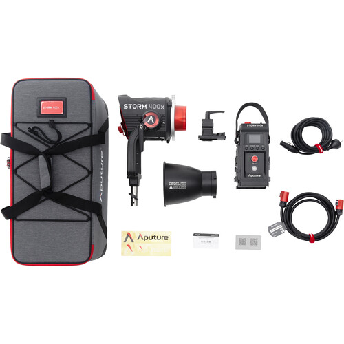 Aputure STORM 400x Tunable White LED Monolight (V-Mount) - Image 20