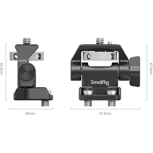 Smallrig 2904B Swivel & Tilt Adjustable Monitor Mount - Image 2